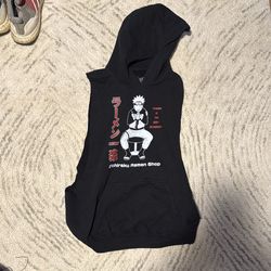 Naruto Cutoff Hoodie (M)
