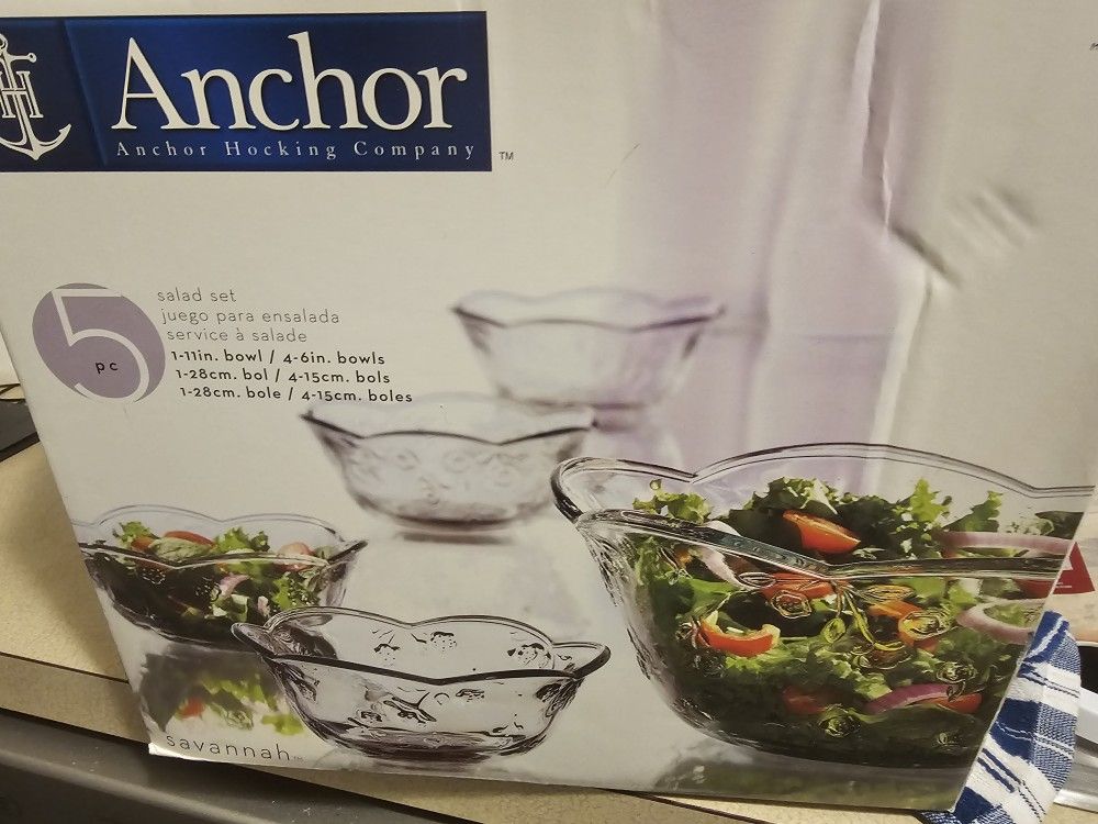Anchor 5 Piece Set Never Used