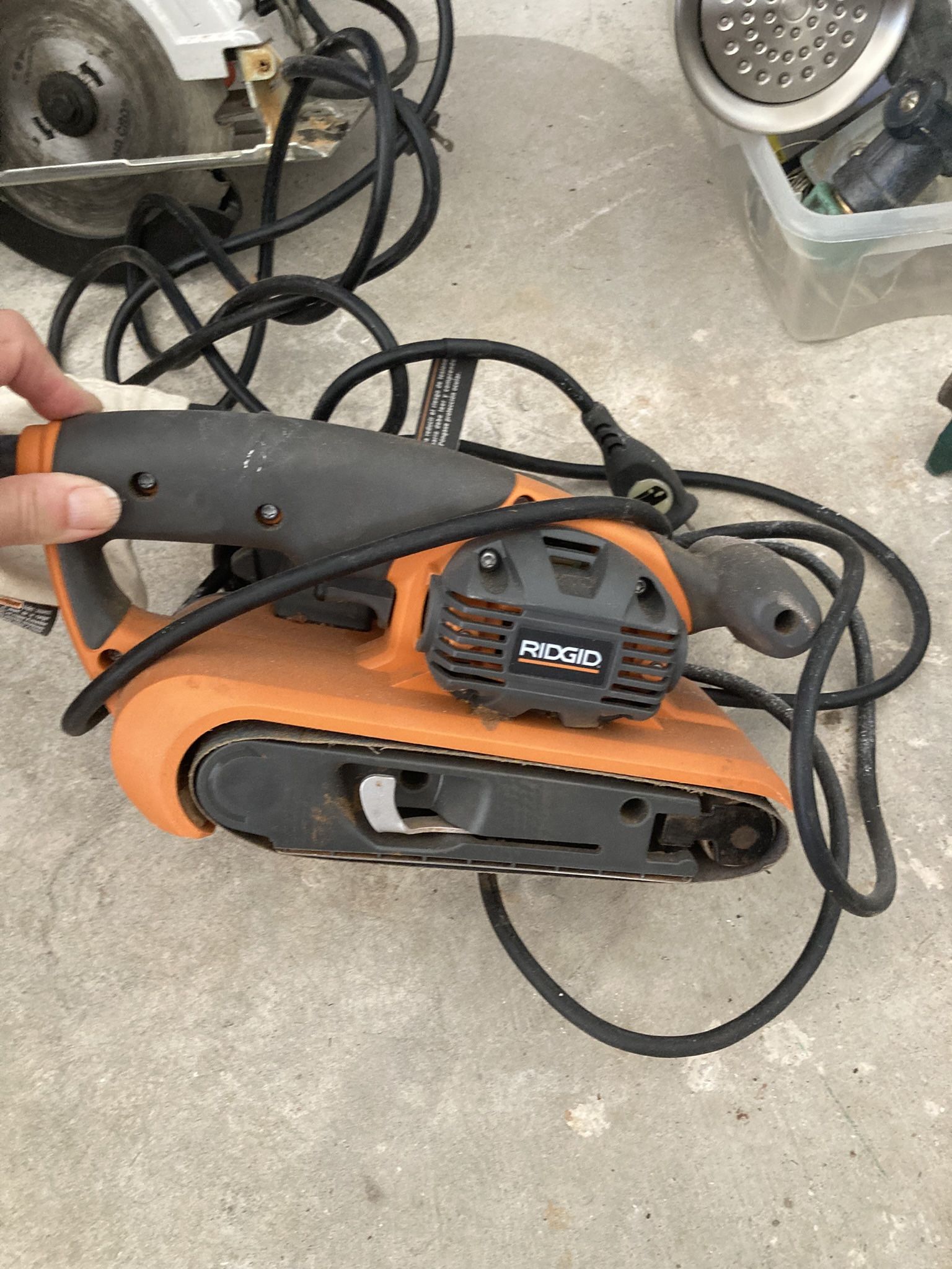 Ridgid sander