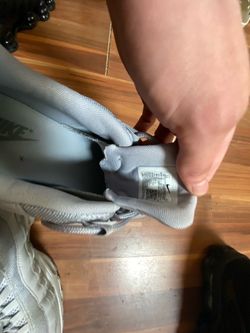Grey Nike air max 95s size 12