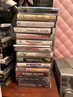 Lot of 30 Vintage Music Cassette Tapes