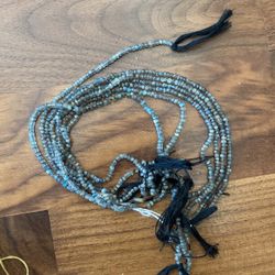 Crystal, Gemstone Labradorite bead strand Lot
