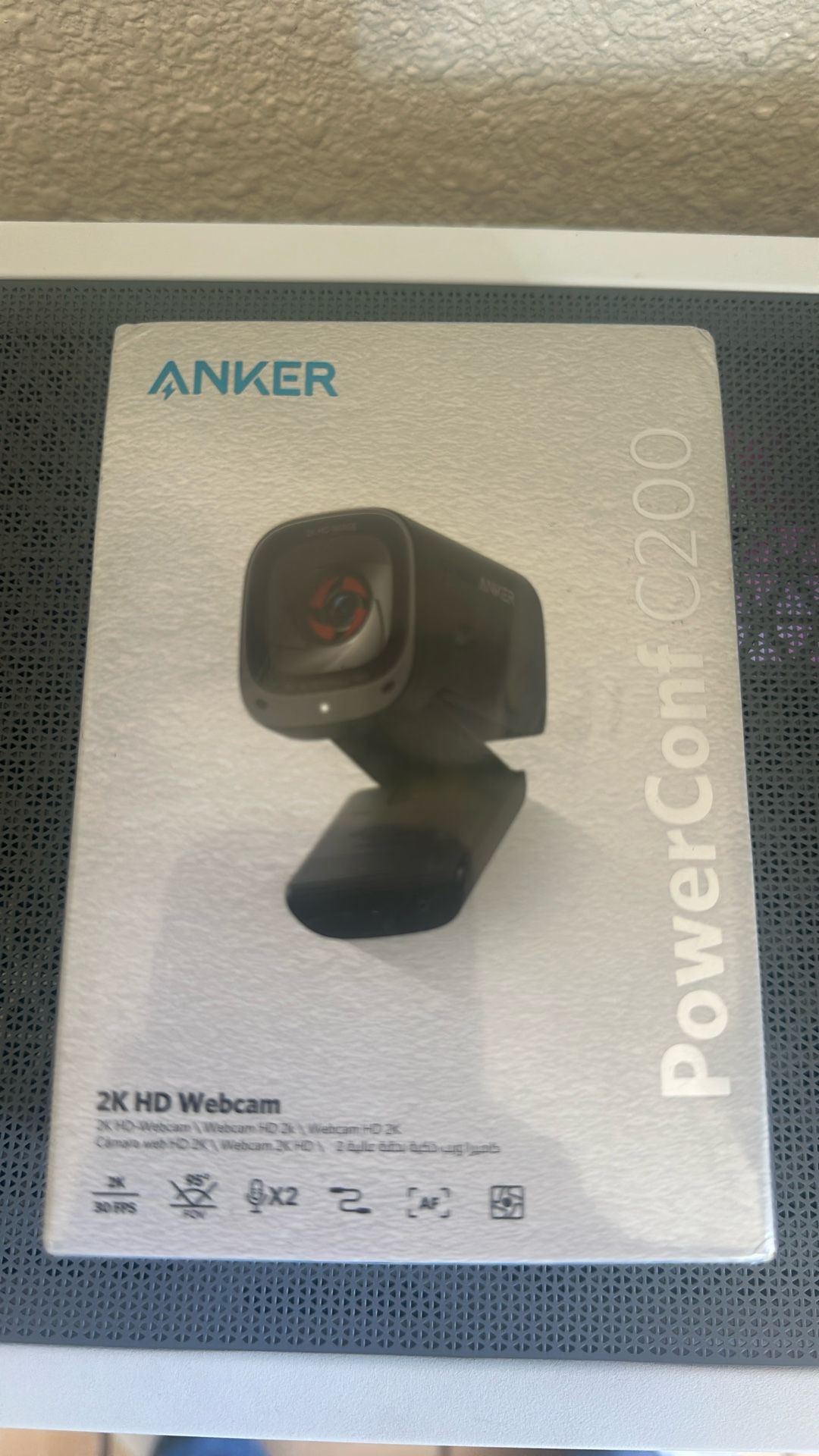 Webcam 2K HD Anker PowerConfC200