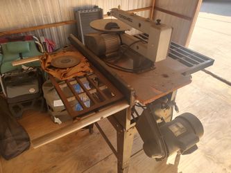 Valley Forge 10" table saw and Dremel scroll saw