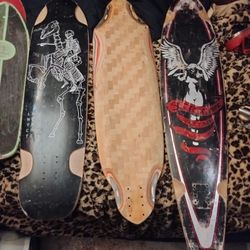 Long Boards. 