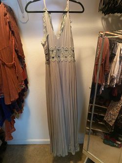 Full length formal dress size L