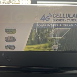 Solar power security camera