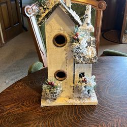 Christmas Chapel Birdhouse
