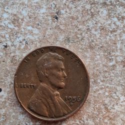 1956 D Wheat Penny