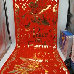 Vintage. Christmas Door Banner 