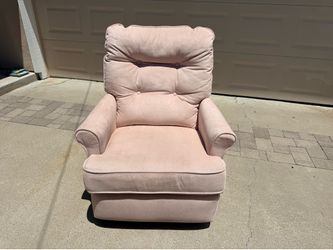 Living Spaces Marilee Power Swivel Glider Recliner – Rose