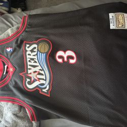 mitchell and ness allen iverson jersey 