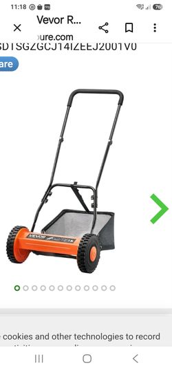 Vevor push reel lawnmower