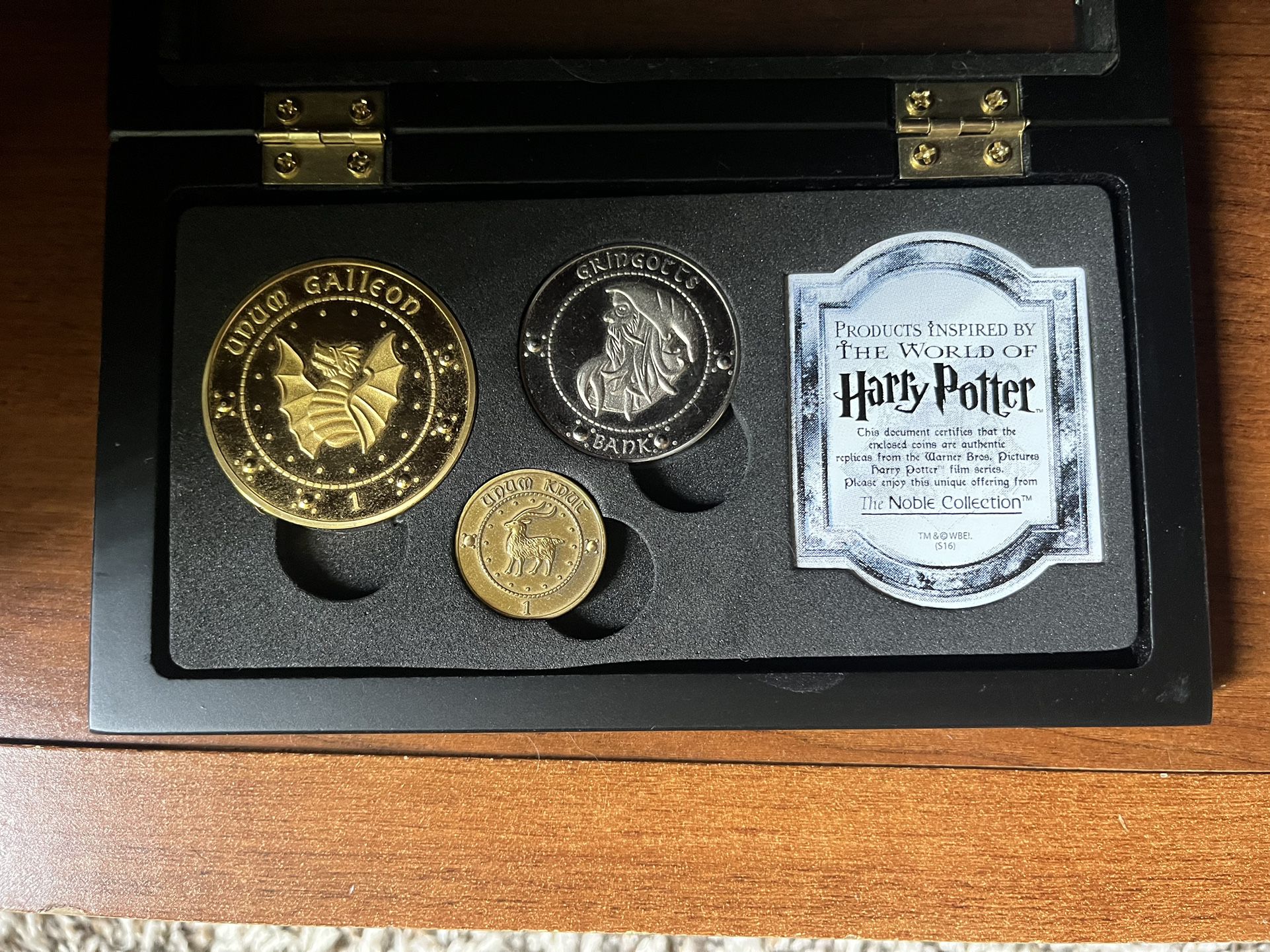 Harry Potter Gringotts Coin Collection