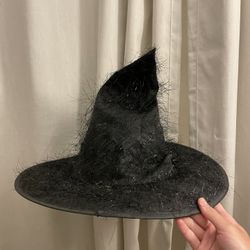🧙‍♀️ Witch Costume Set – Hat + Full-Length Velvet Cape 