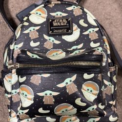 Loungefly Grogru Mini Backpack