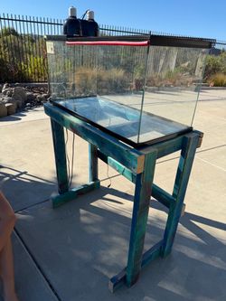 45-Gallon Reptile Tank Setup with Stand & Accessories – Complete Kit!