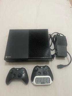 Microsoft Xbox One Console with Two Controllers