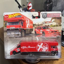 Hot Wheels Team Transport Alfa Romeo 155 V6 TI, Fleet Flyer