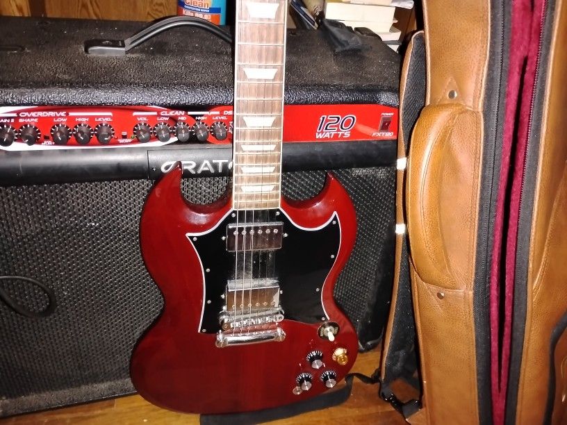 Guitar Electric.  Gibson SG