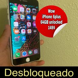 iPhone 6 Plus 64GB (Unlocked) Silver