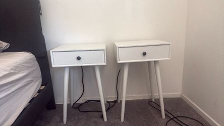 White dressers with connection