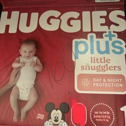 Huggies Diapers Plus Lil Snugglers  Size 2