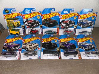Hot wheels lot Mickey Mouse ninja turtles Batman impala