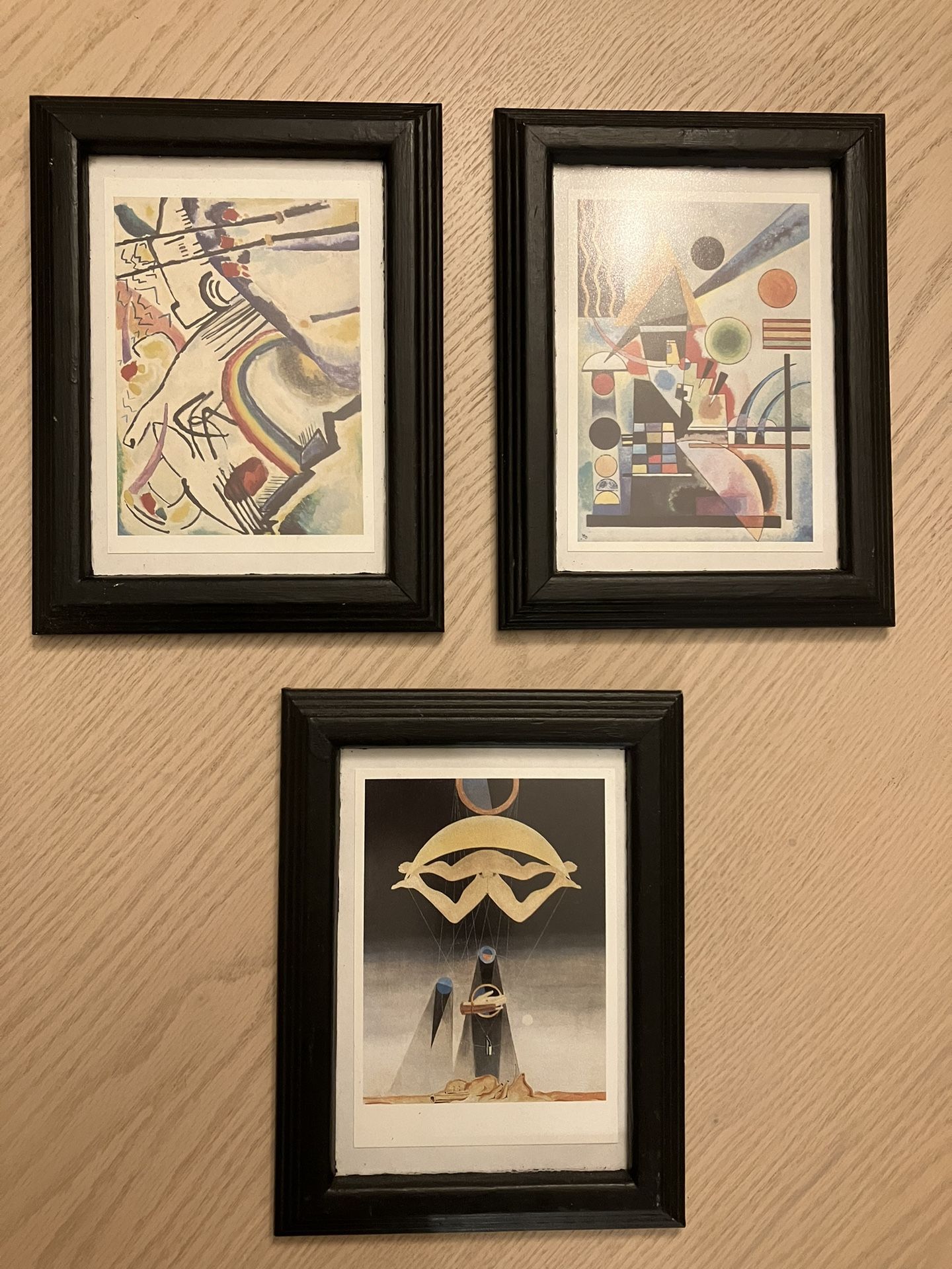 Set of (3) famous artists’ work