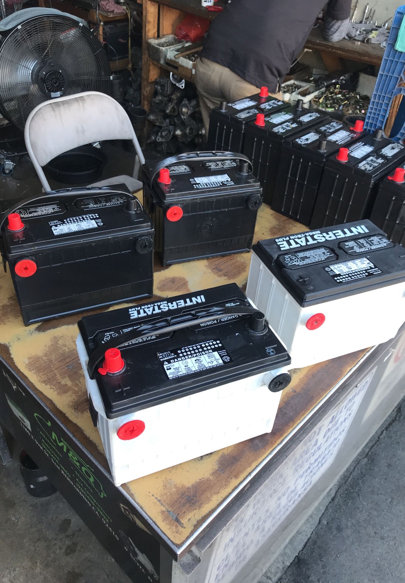 Interstate batteries Chevrolet Gmc Sierra Silverado S10 jimmy buick for Sale in San Bernardino