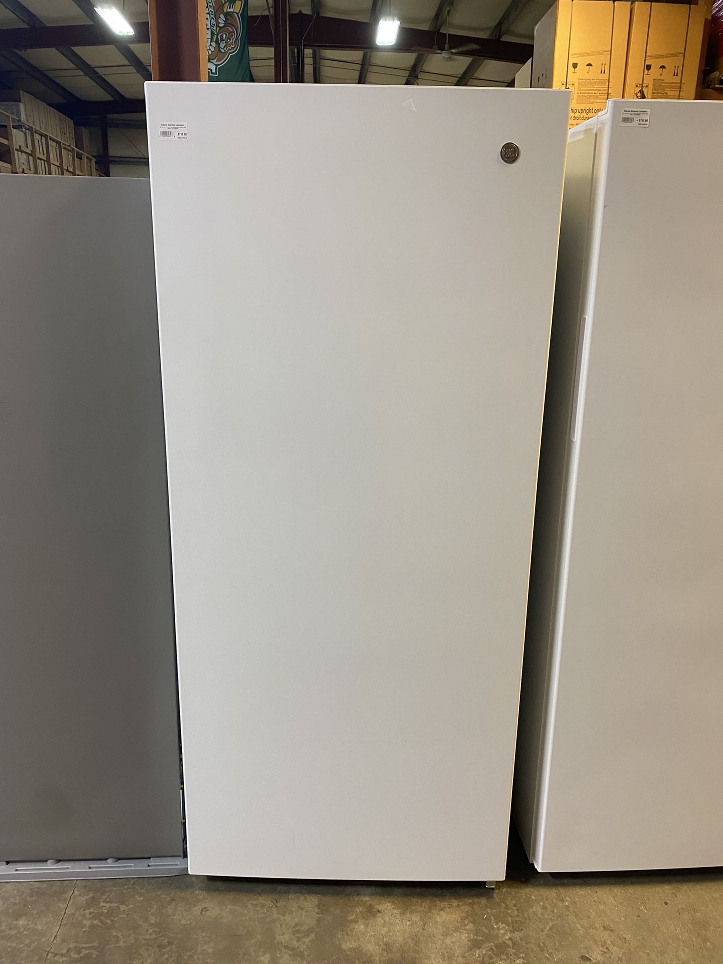 GE® 21.3 Cu. Ft. Frost-Free Garage Ready Upright Freezer