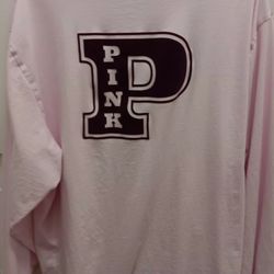 Womens Pink Long-sleeved tees