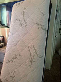 One twin bed mattress