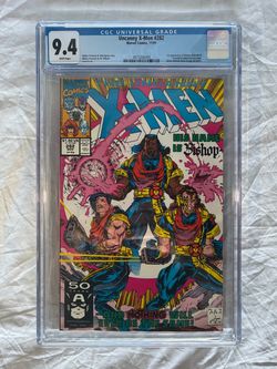 The Uncanny X-Men #282 CGC 9.4 White Pages - 1st Appearance Of Bishop