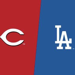 Reds At Dodgers Game Ticket