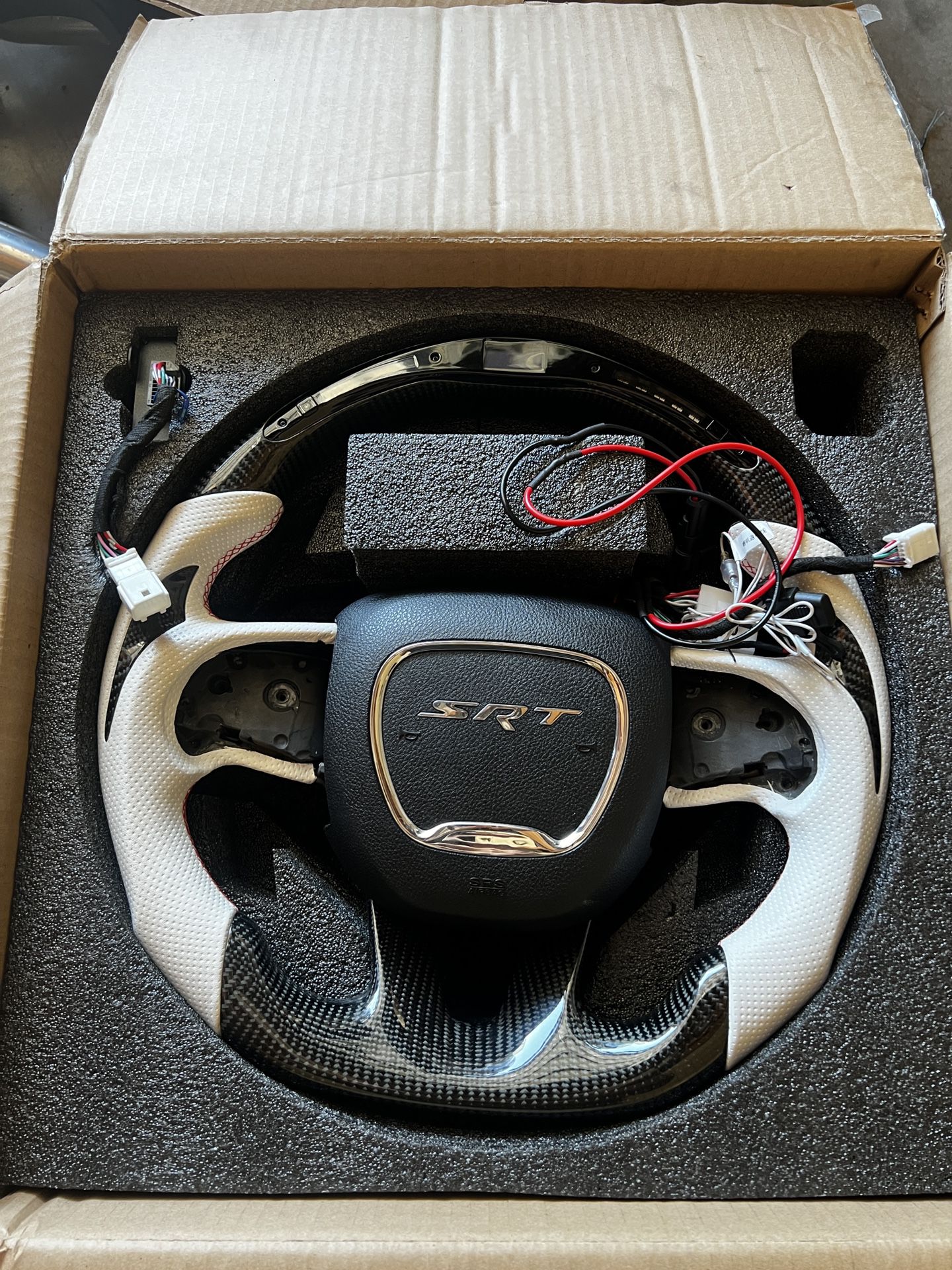 Dyna Performance Carbon Fiber Dodge Steering Wheel 