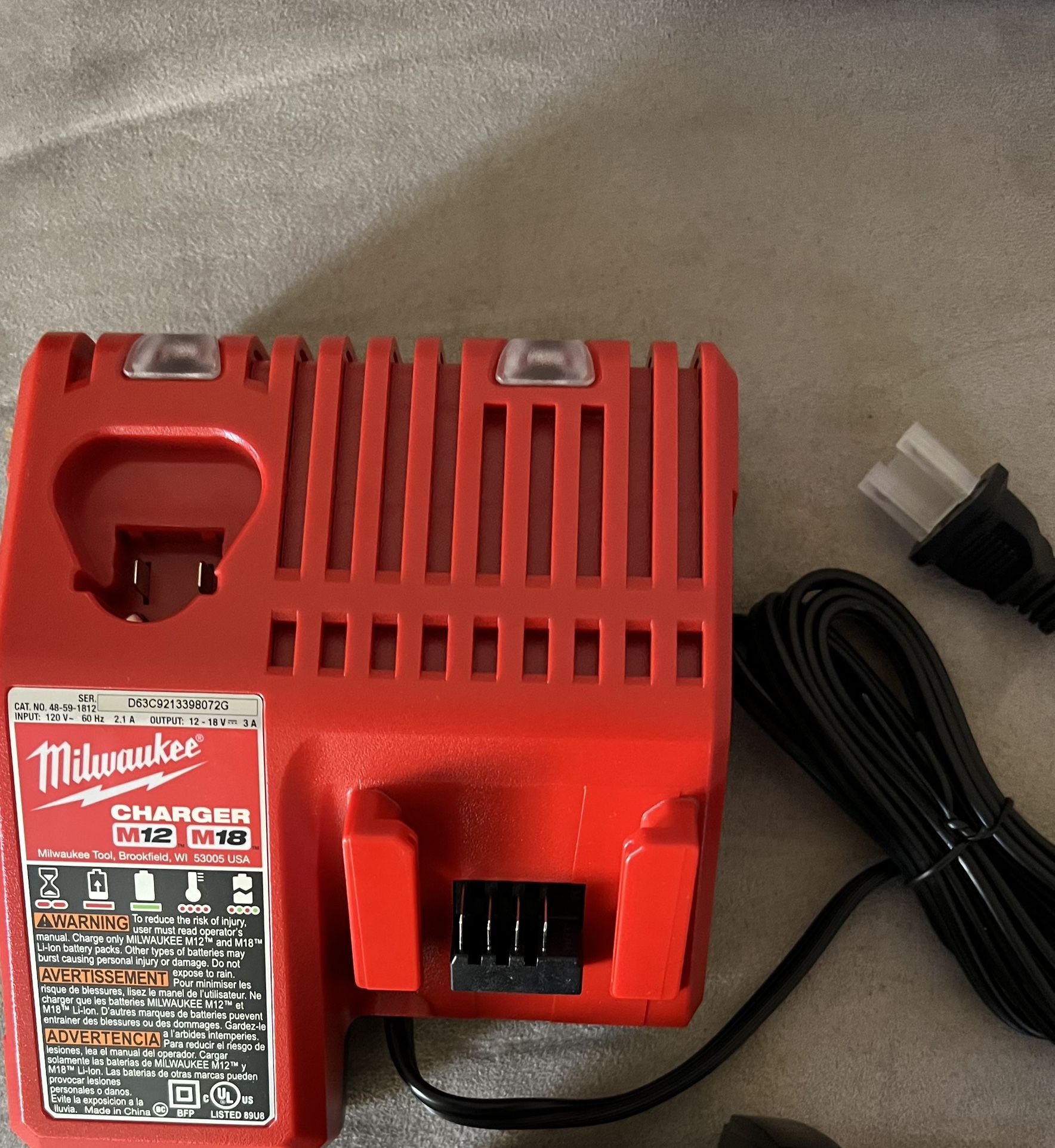 Milwaukee M18 M13 Combo Charger New