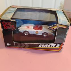 Hot Wheels Speed Racer Mach 5 white. 