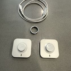 Oura Ring 4 (Size 10) And Two Chargers And Cable