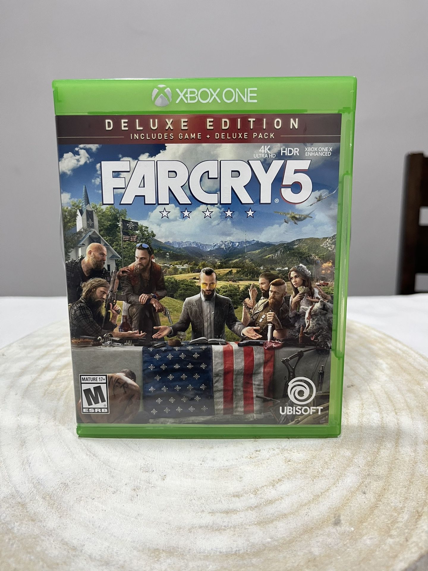 Far Cry 5 Deluxe Edition Microsoft Xbox One 2018 Used W/ Case & Season Pass Ad