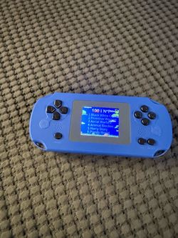 Blue Handheld Portable Game Console 100-in-1