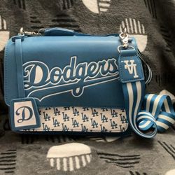 Bolsa Loungefly Los Angeles Dodgers Auténtica 