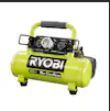 Ryobi 18V ONE+ Cordless 1 Gal. Portable Horizontal Air Compressor with 1
