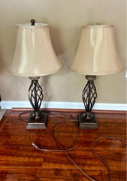 End Table Lamps Set Of 2 Home Decor