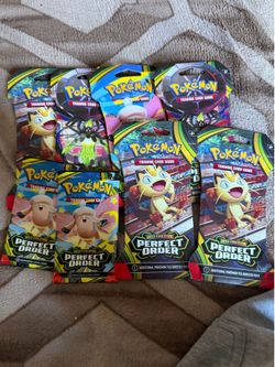 8 perfect order sealed packs