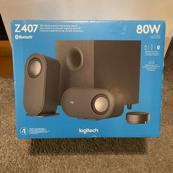 Logic Complete Wireless Speaker Set New