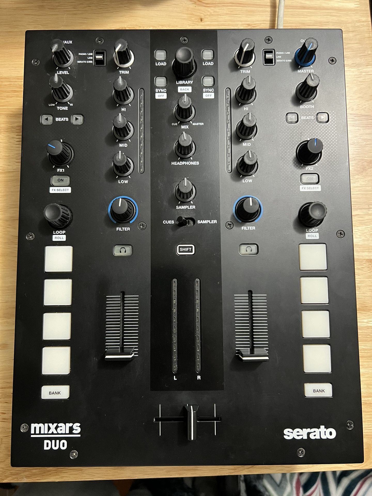 Mixars Duo MKII Serato DJ Mixer