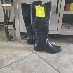 Black Leather Boots