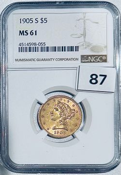 1905-S.   MS61.    $5