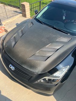 G37 Coupe Carbon fiber Hood